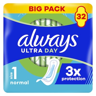 Always | Ultra | Serviettes Hygiéniques | Normal 