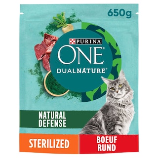 Purina ONE | Dual Nature | Aliment Chat | Sterilisé | Croquettes 