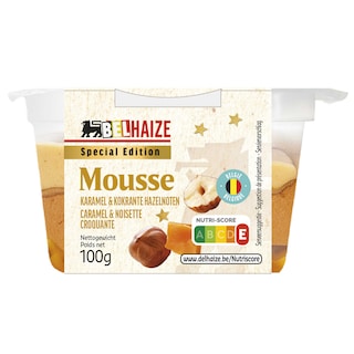 Delhaize | Dessert | Mousse | Hazelnoot caramel 100 gr
