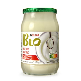 Delhaize | Bio | Yaourt | Entier | Nature | Bio 