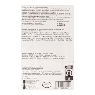 Delhaize | Bio | Merguez | Lam | Bio 