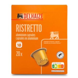 Delhaize | Café | Ristretto 10 | Caps 