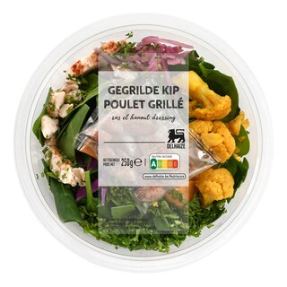 Delhaize | Salade | Poulet | Ras el hanout 250 gr