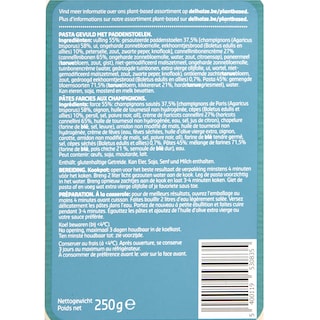 Delhaize | Plant-Based | Girasoli | Paddenstoel | Vegan 