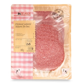Delhaize | Fijnkost salami 