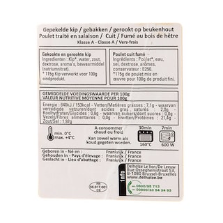 Delhaize | Poulet Fumé +/- 1,3 kg