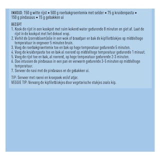 Delhaize | Maaltijdbox | Versneden | Nasi 890 gr