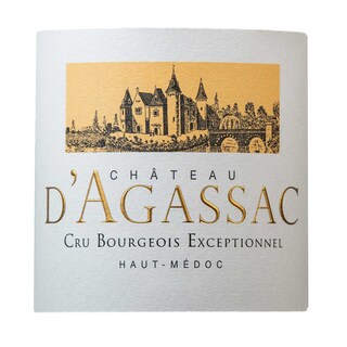 Chateau D'Agassac | Haut-Médoc Cru Bourgeois Exceptionnel | 2020 75 cl