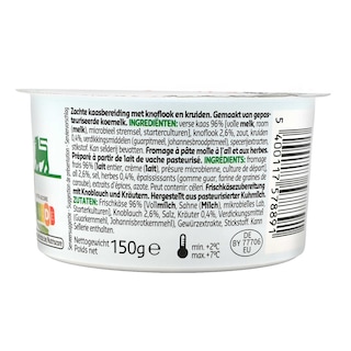 Delhaize | Fromage frais | Ail & fine herbe 