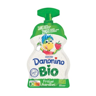 Danone | Danonino | POCKET AARDBEI | Bio 