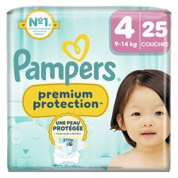 Pampers | Premium Protection | Langes | Taille 4 