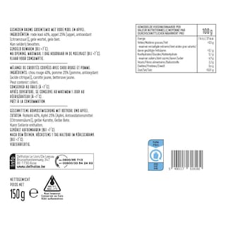 Delhaize | Rauwkkost | Rode kool | Appel 150 gr