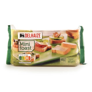 Delhaize | Toast | Mini 80 gr