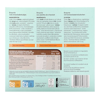 Delhaize | Koekjes | Brownie | Chocolade | Stukjes 