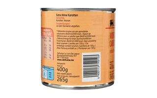 Delhaize | Carottes | Extra fins 