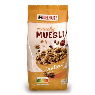 Delhaize | Crunchy | Muesli | Nature 