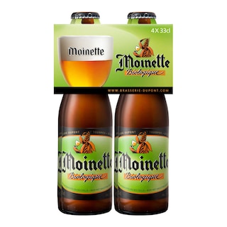 Moinette | Blond bier | 7,5% alc| Bio 4 x 33 cl
