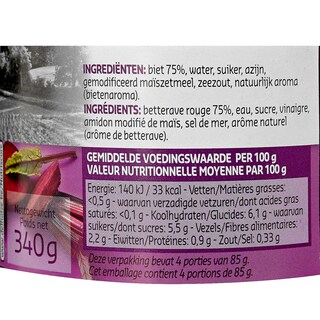 Delhaize | Rode bieten 340 gr
