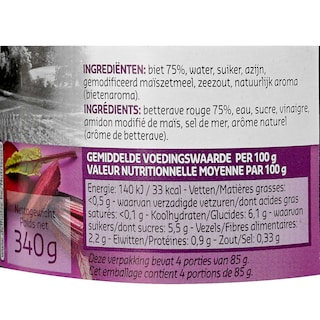 Delhaize | Betteraves rouges 