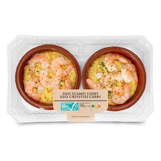 Revi | Scampi  | Curry 2 x 150 gr