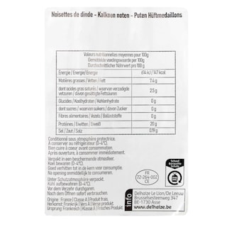 Delhaize | Nootjes | Kalkoen 