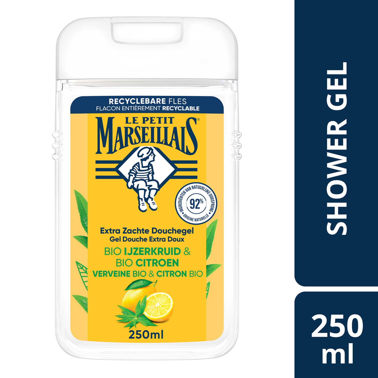 Le Petit Marseillais Ijzerkruid Citroen | douchegel | BIO