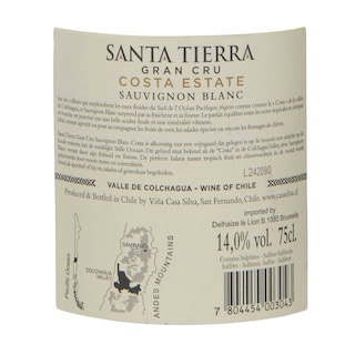 Santa Tierra | Grand Cru Costa Estate | Sauvignon Blanc 