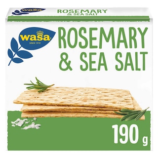 Wasa | Knäckebröd | Dun | Rosemary & Sea Salt 