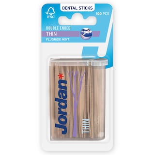 Jordan | Cure-dents | Fin 100 pc