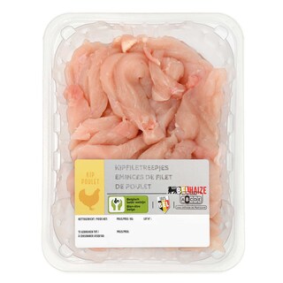 Delhaize | Poulet | Emincés | Beb 500 gr