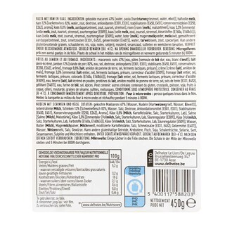 Delhaize | Macaroni | Jambon | Fromage 450 gr