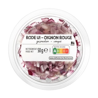Oignon rouge | coupé
