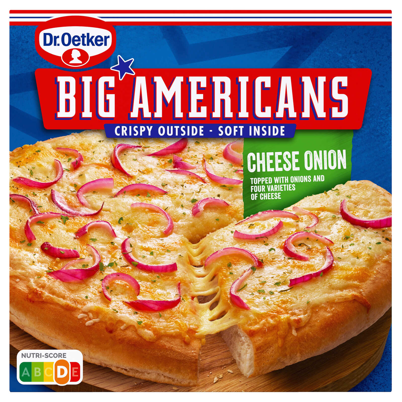 Dr. oetker Big Americans | Cheese | Onion