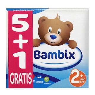 Bambix | Lait de croissance | Nature | 2+ | 5+1 gratuit 