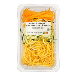 Spaghetti | légume | tricolor