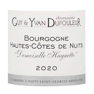 France - Frankrijk | Hautes Côtes De Nuits | Hautes Côtes De Nuits Demoiselle Huguette 2020 Wit 