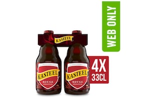 Kasteel | Bière forte fruitée | Rouge | 8% ALC. | Bouteille 
