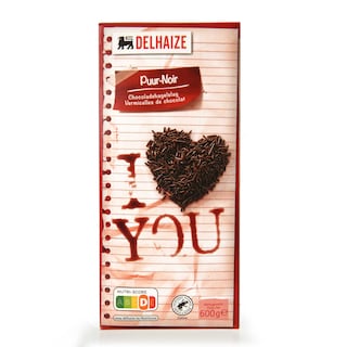 Delhaize | Vermicelles | Chocolat noir 