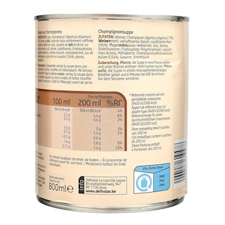 Delhaize | Soupe | Champignons 
