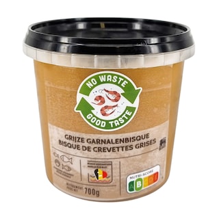Delhaize | Bisque Grijze Garnalen 