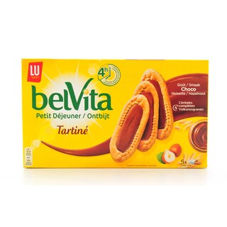 LU | Belvita | Koekjes | Petit Déj. | Choc.-Noten|Vol.granen 
