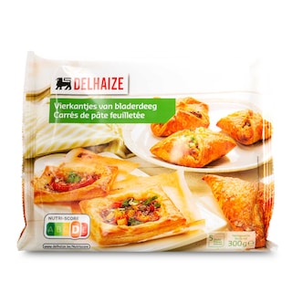 Delhaize | Pâte feuilleté | Carrés 