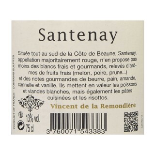 FR BOURGOGNE COTE DE BEAUNE | Bourgogne - Côte de Beaune | Santenay 2014 Blanc 