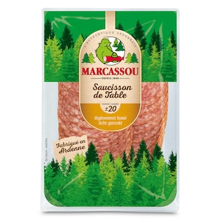 Saucisse de table | Tranches