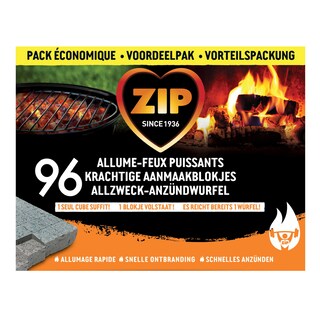 Zip | Allumes-feux puissants | Economy Pack 96 pc
