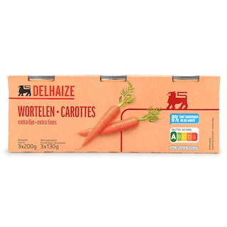 Delhaize | Wortelen Fijn | Extra 