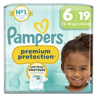 Pampers | Premium Protection | Langes | Taille 6 