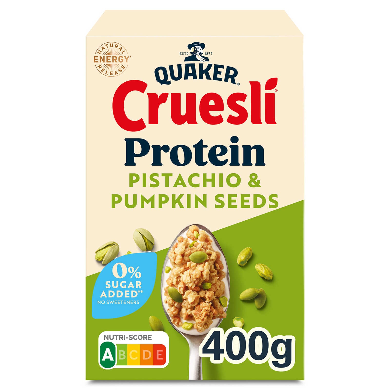 Quaker Ontbijtgranen | Proteïne | Pistache