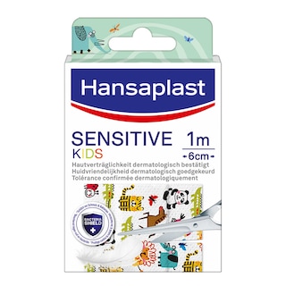 Hansaplast | Pleisters | Sensitive Kids | 1mx6cm 