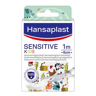 Hansaplast | Pansements | Sensitive Kids | 1mx6cm 